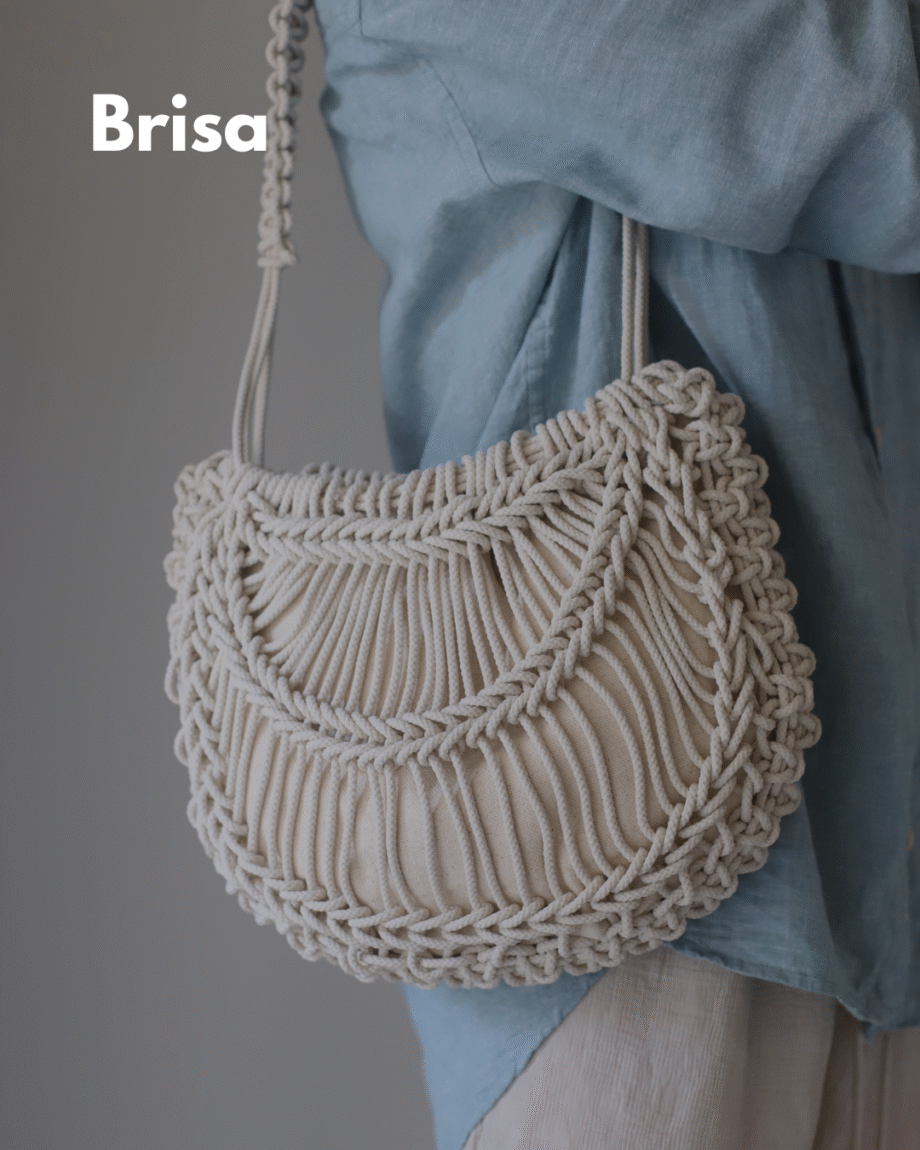 Curso Coleção Completa de Bolsas em Macramê IALAI - Por Laiz Alionço