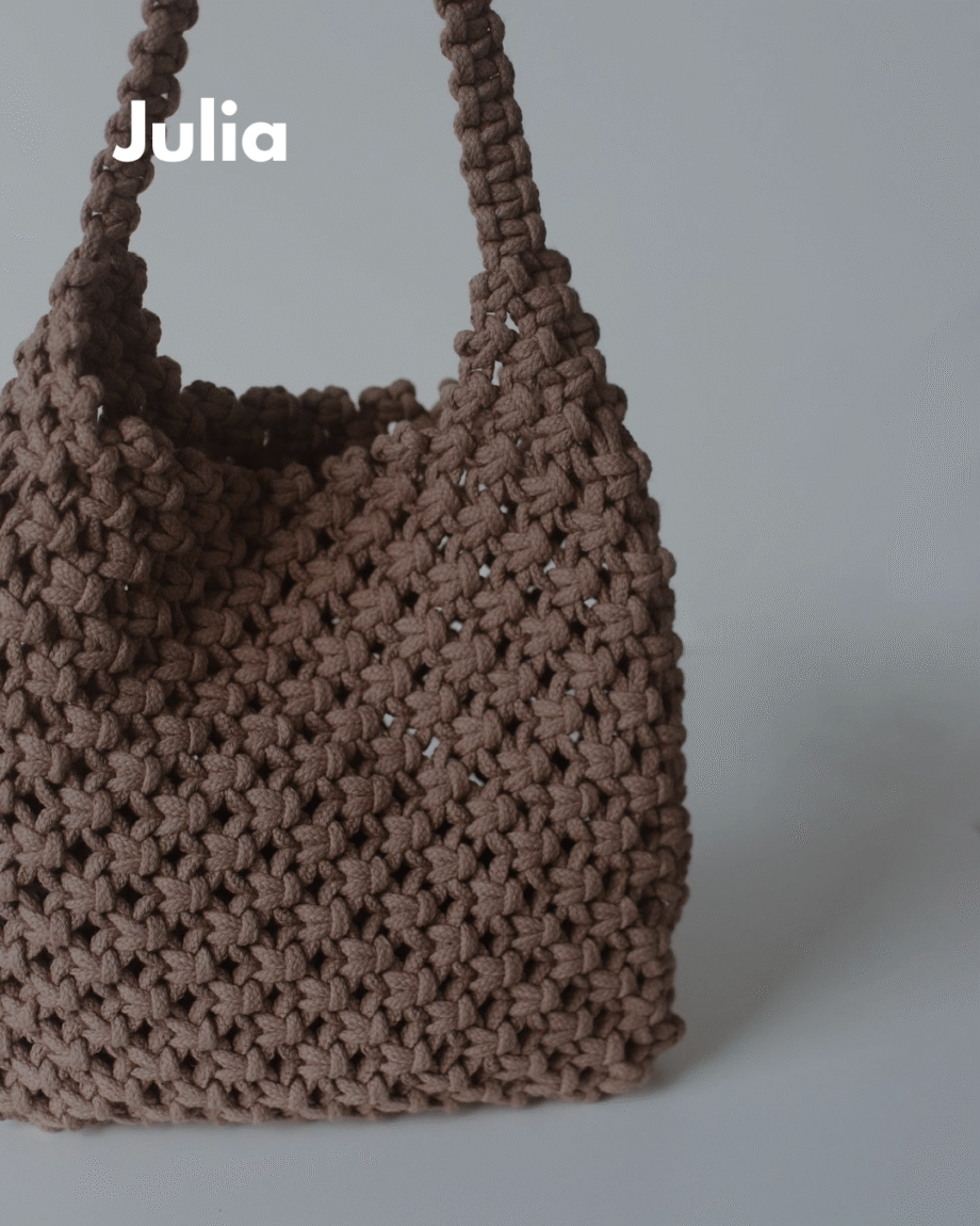 Curso Coleção Completa de Bolsas em Macramê IALAI - Por Laiz Alionço