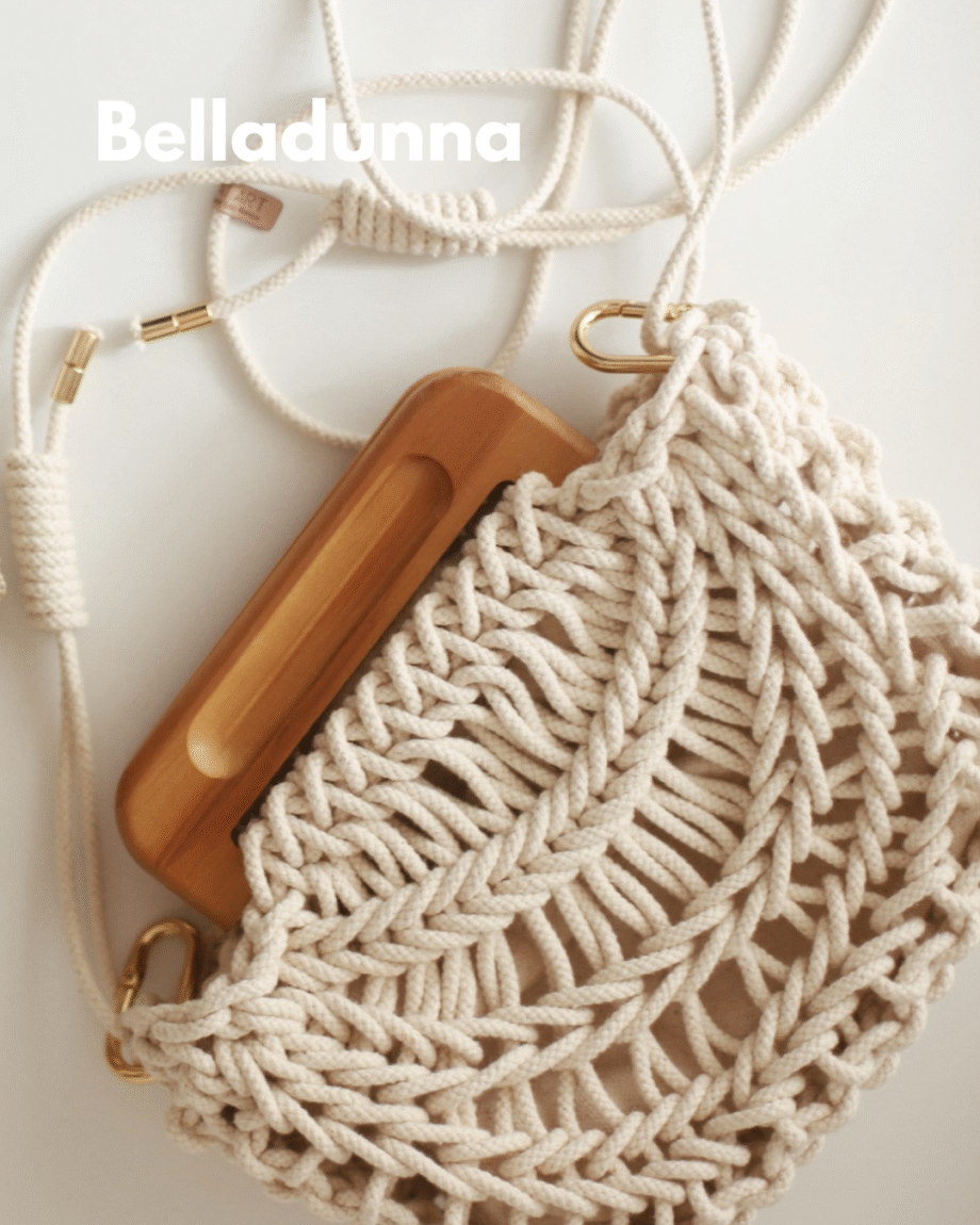 Curso Coleção Completa de Bolsas em Macramê IALAI - Por Laiz Alionço