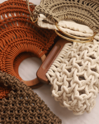 Curso Bolsas de Macramê - Todos Os Modelos