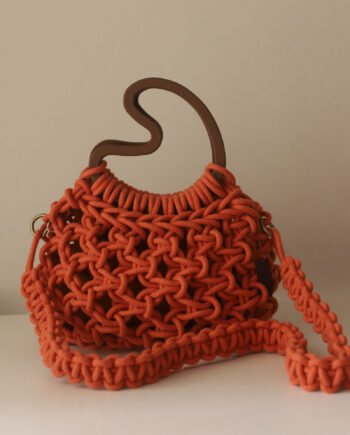 Bolsa Caju em Corda de Algodão